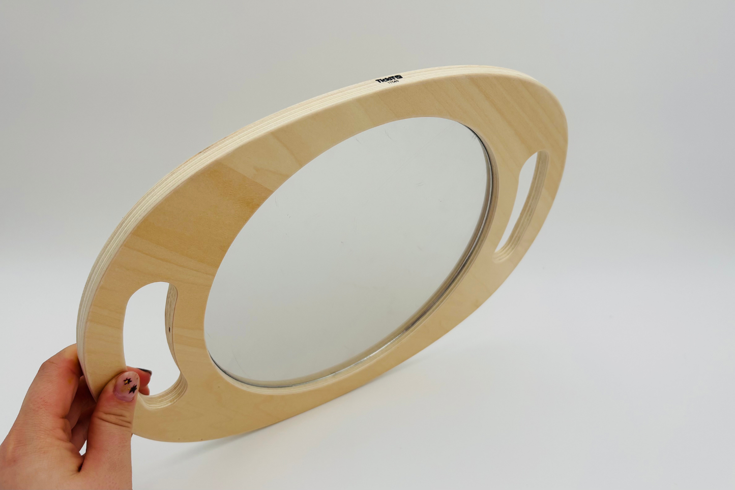 Miroir en bois