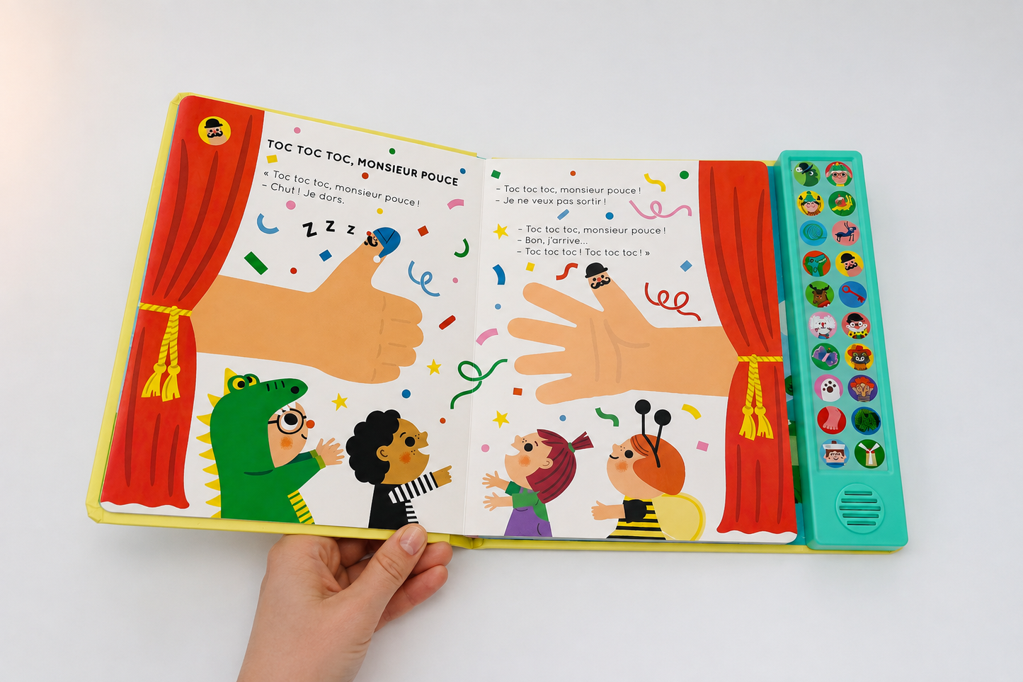Livre "Mon recueil de comptines pour jeux de doigts"