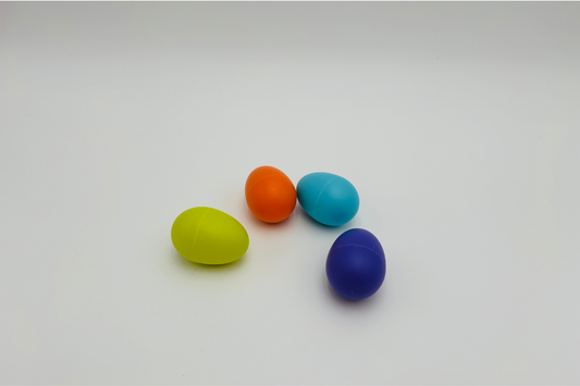 Oeufs maracas lot de 4