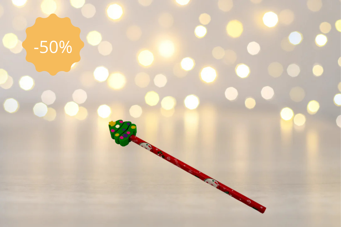 Crayon de bois thème de Noël 🎄