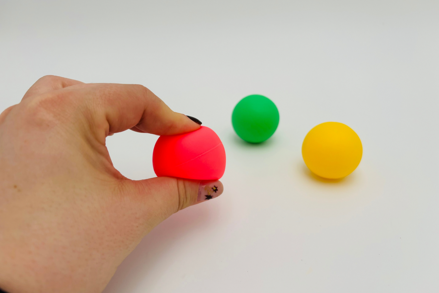 Petites balles lot de 3