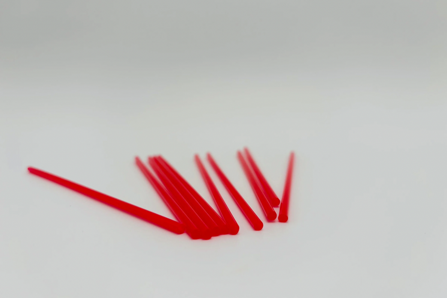 Petites pailles fines lot de 10