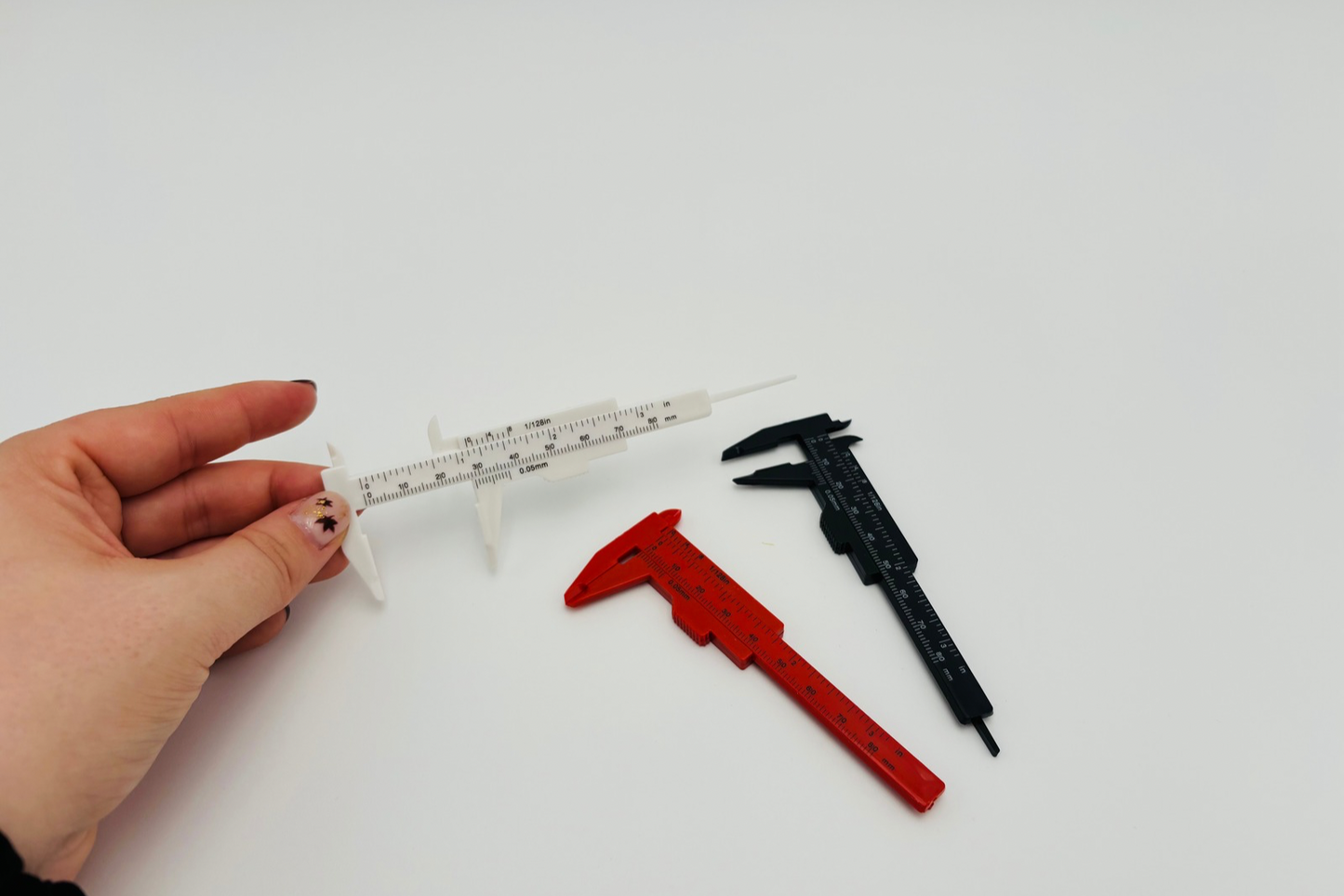 Pied à coulisse, mesure ouverture mâchoire