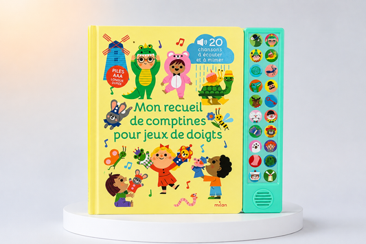 Livre "Mon recueil de comptines pour jeux de doigts"