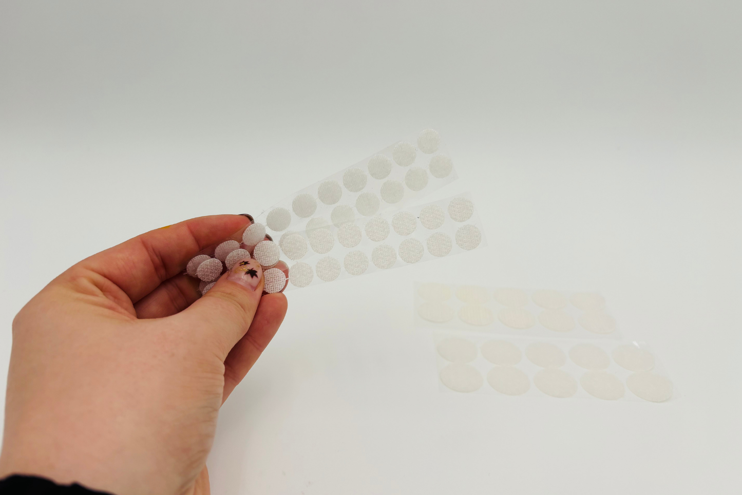 Scratchs autocollants ronds, lots de 10 et 20 paires