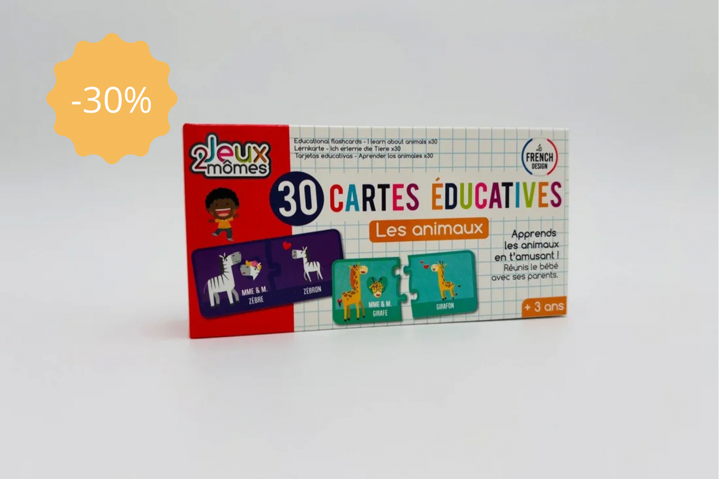 Cartes éducatives "J'apprends les animaux"