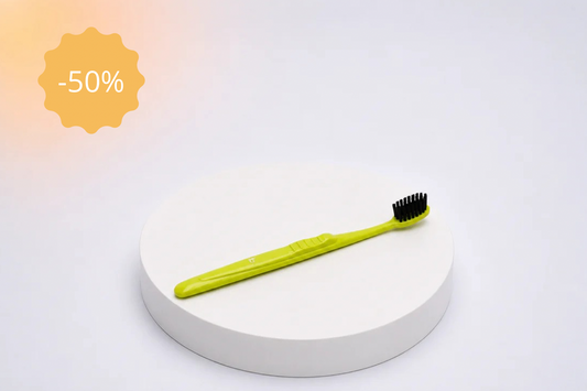 Brosse à dents Junior (7 à 10 ans) en plastique recyclé