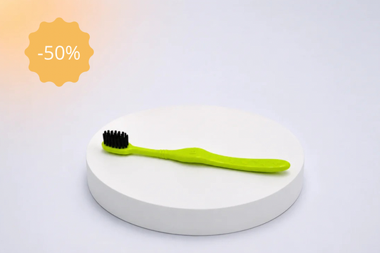 Brosse à dents enfant (3 à 6 ans) en plastique recyclé