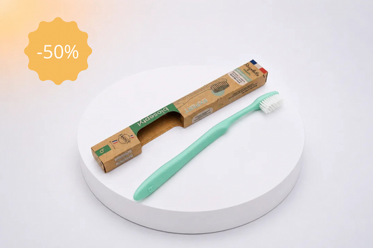 Brosse à dents en plastique recyclé