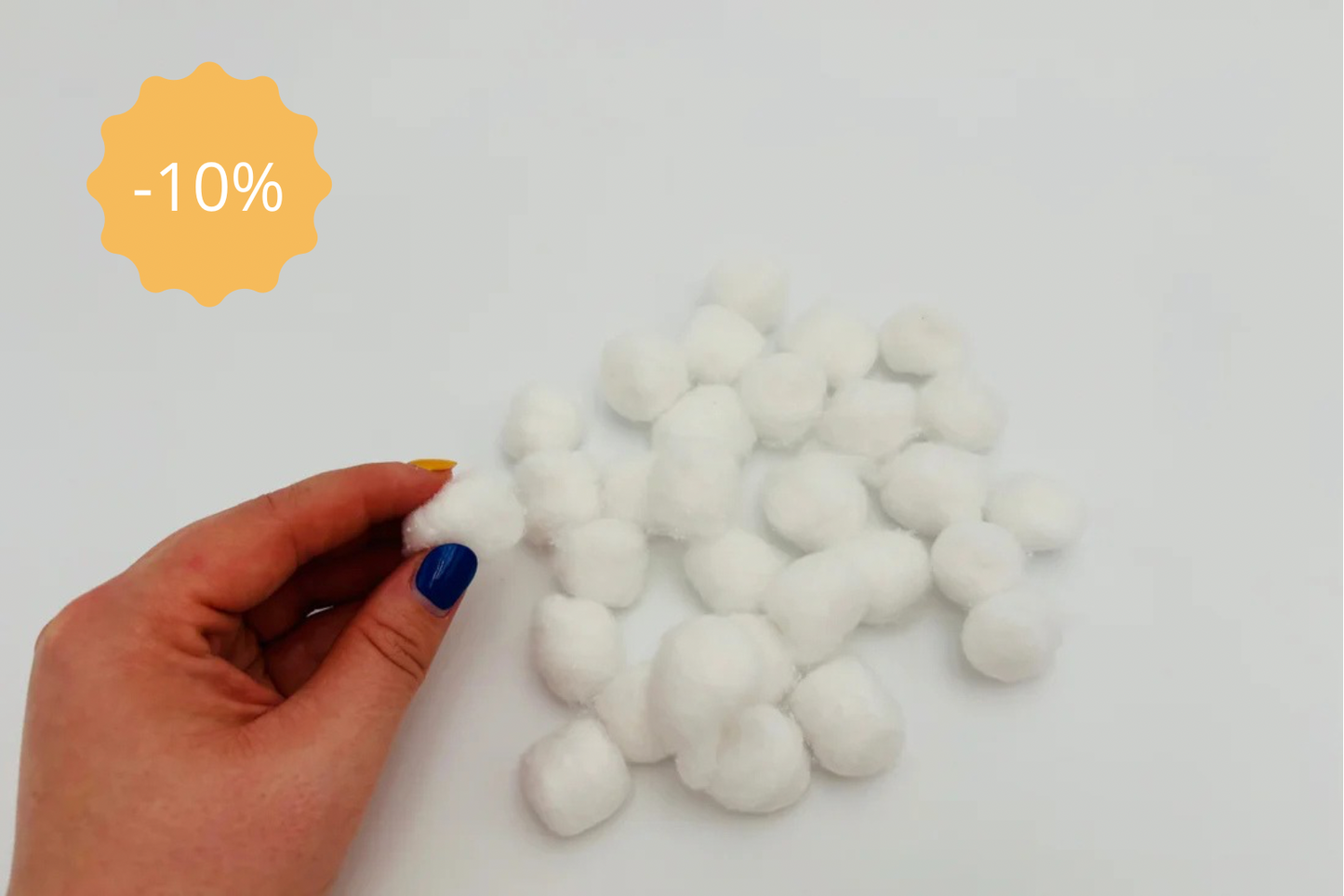 Boules de coton par 30