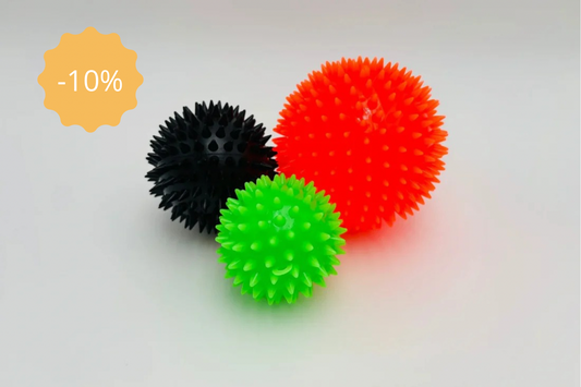 Balles de massage texturées par 3