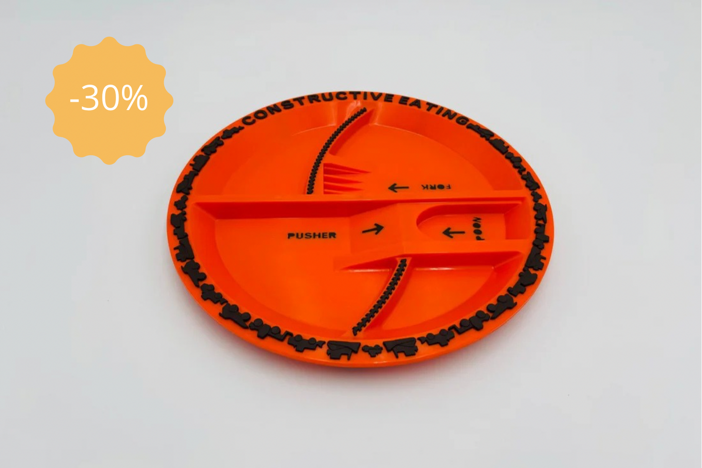 Assiette travaux ronde