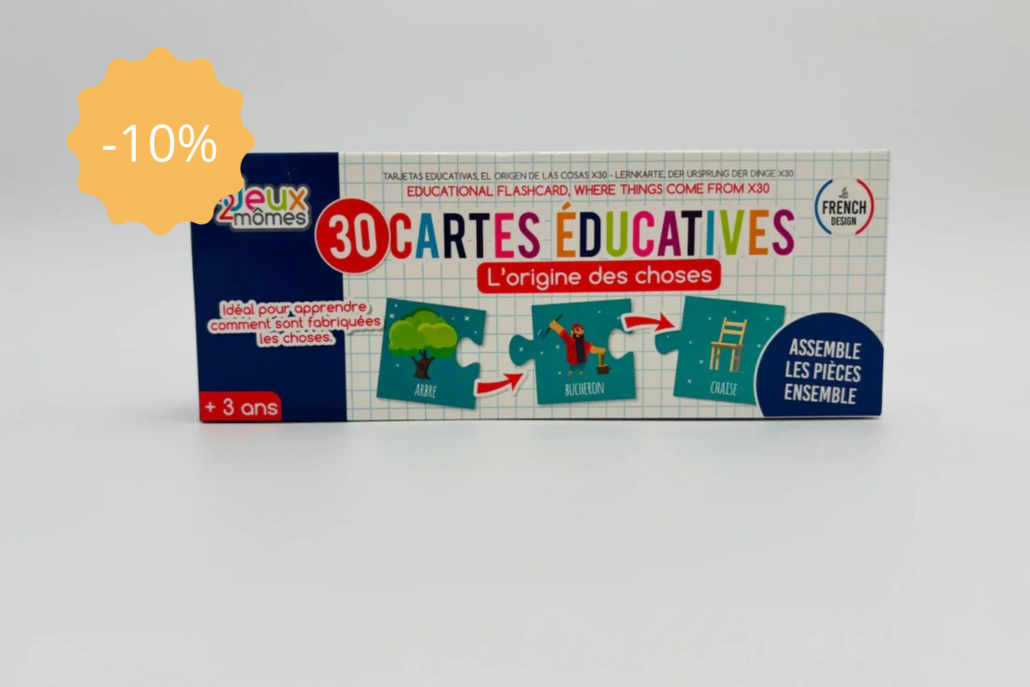 Cartes éducatives "L'origine des choses"