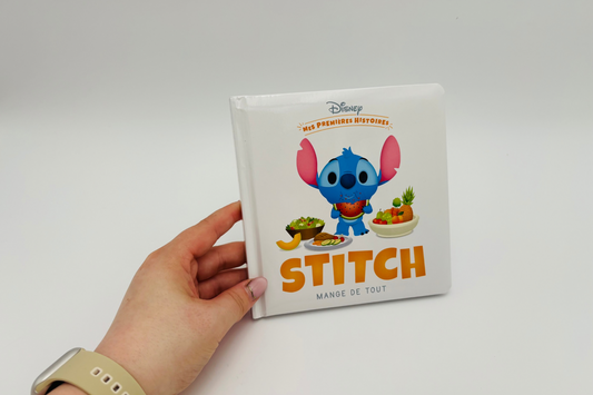 Livre "Stitch mange de tout"