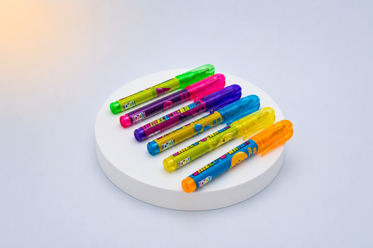 Mini stylos en gel parfumés lot de 6
