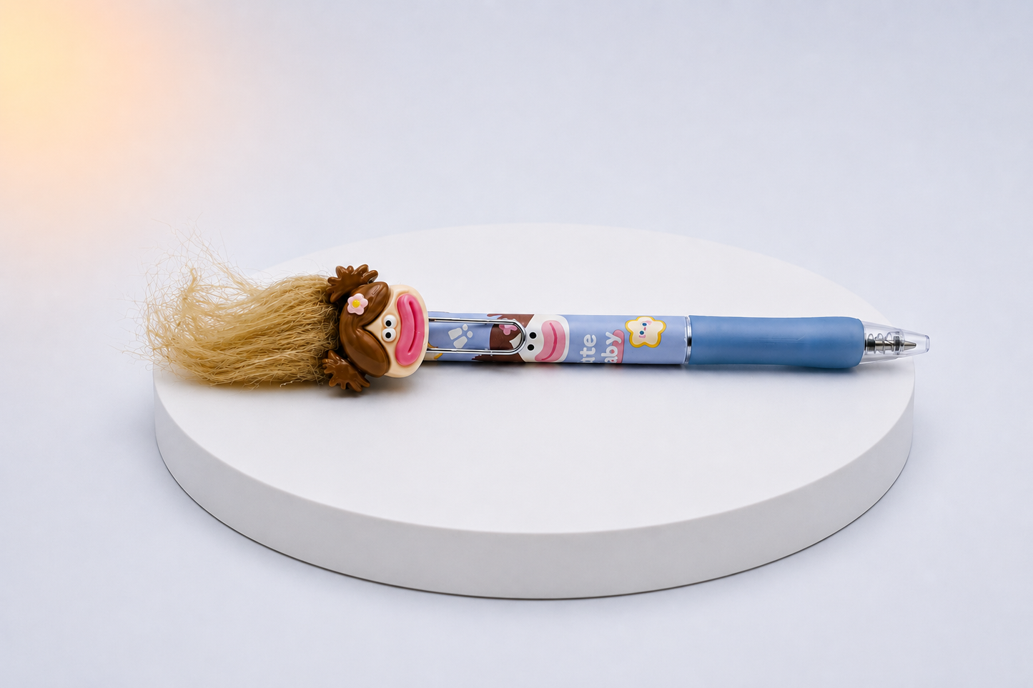 Stylo bille cheveux