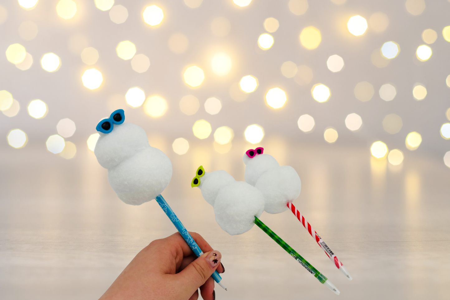 Stylo bonhomme de neige 🎄
