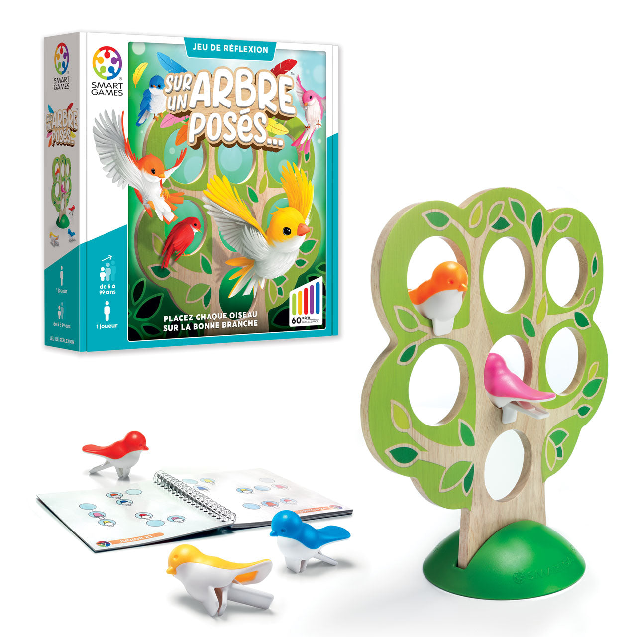 Sur un arbre posés de Smart Games®
