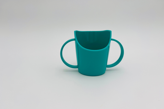 Verre à découpe nasale avec poignées