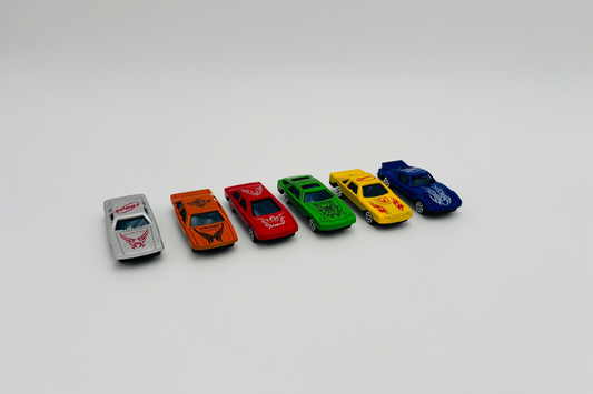 Voitures lot de 6