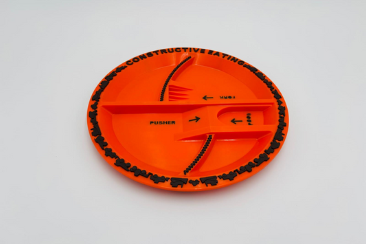 Assiette travaux ronde