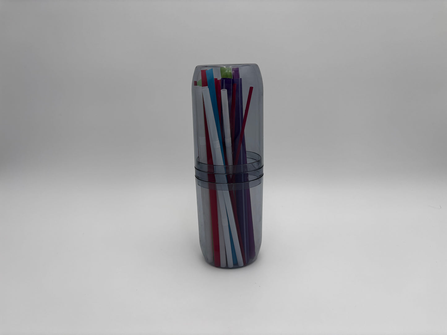 Boîte avec pailles