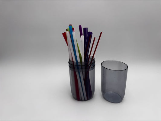 Boîte avec pailles