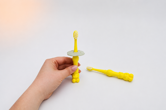 Brosse à dents bébé extrasouple premières quenottes