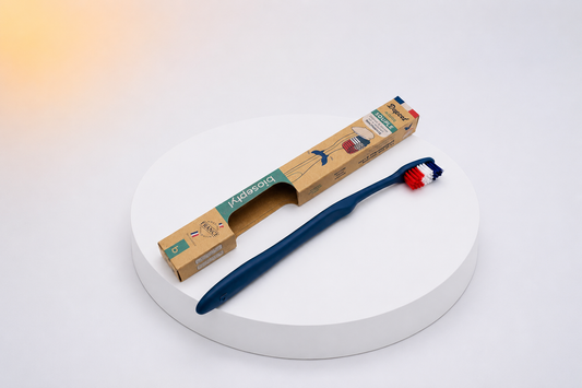 Brosse à dents en plastique recyclé