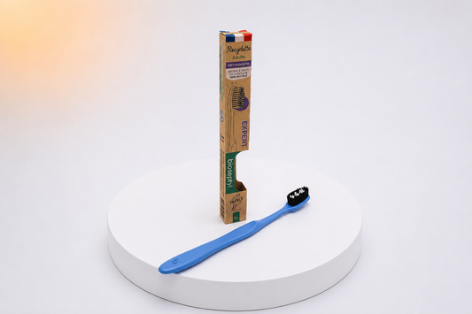 Brosse à dents en plastique recyclé