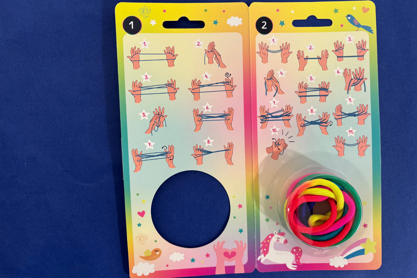 Corde à doigts ( jeu de ficelle)