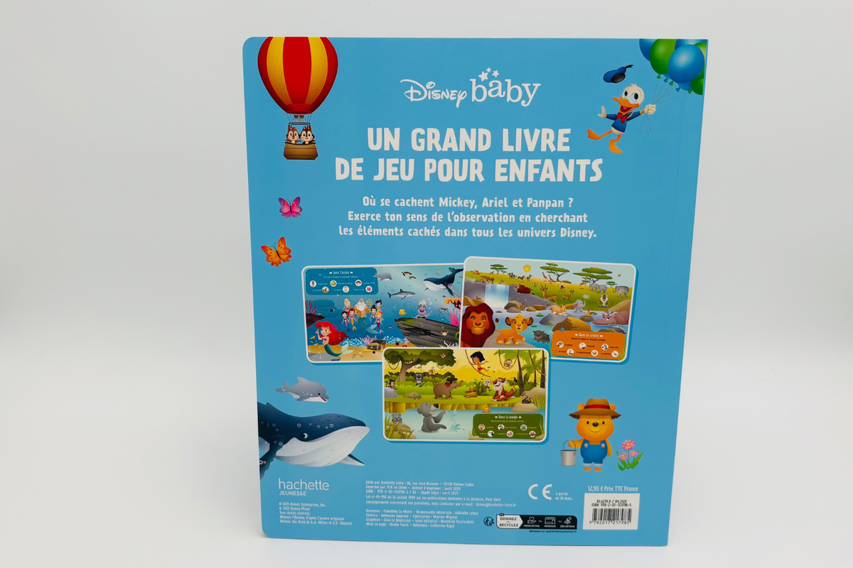 Livre Disney - Mon cherche et trouve