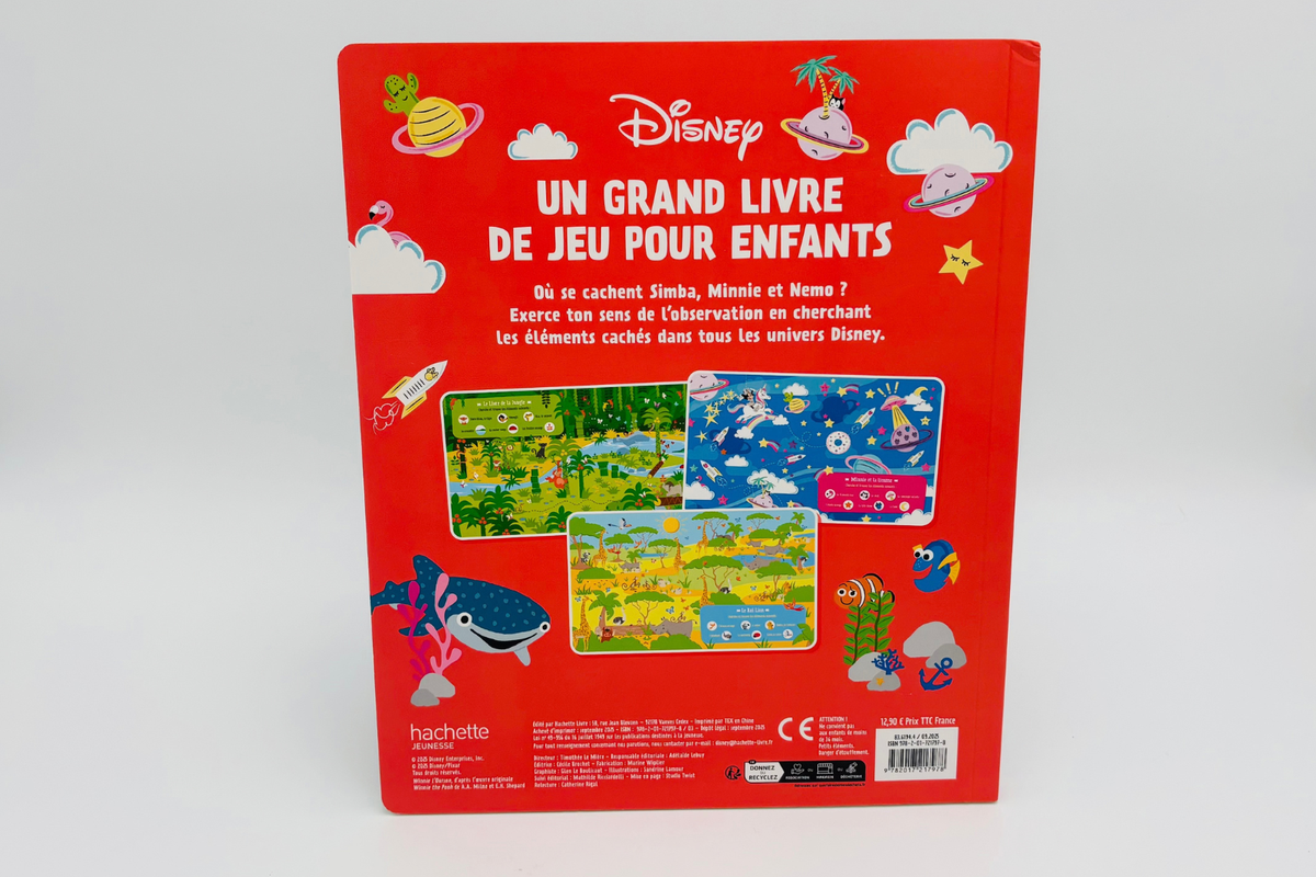 Livre Disney - Mon cherche et trouve