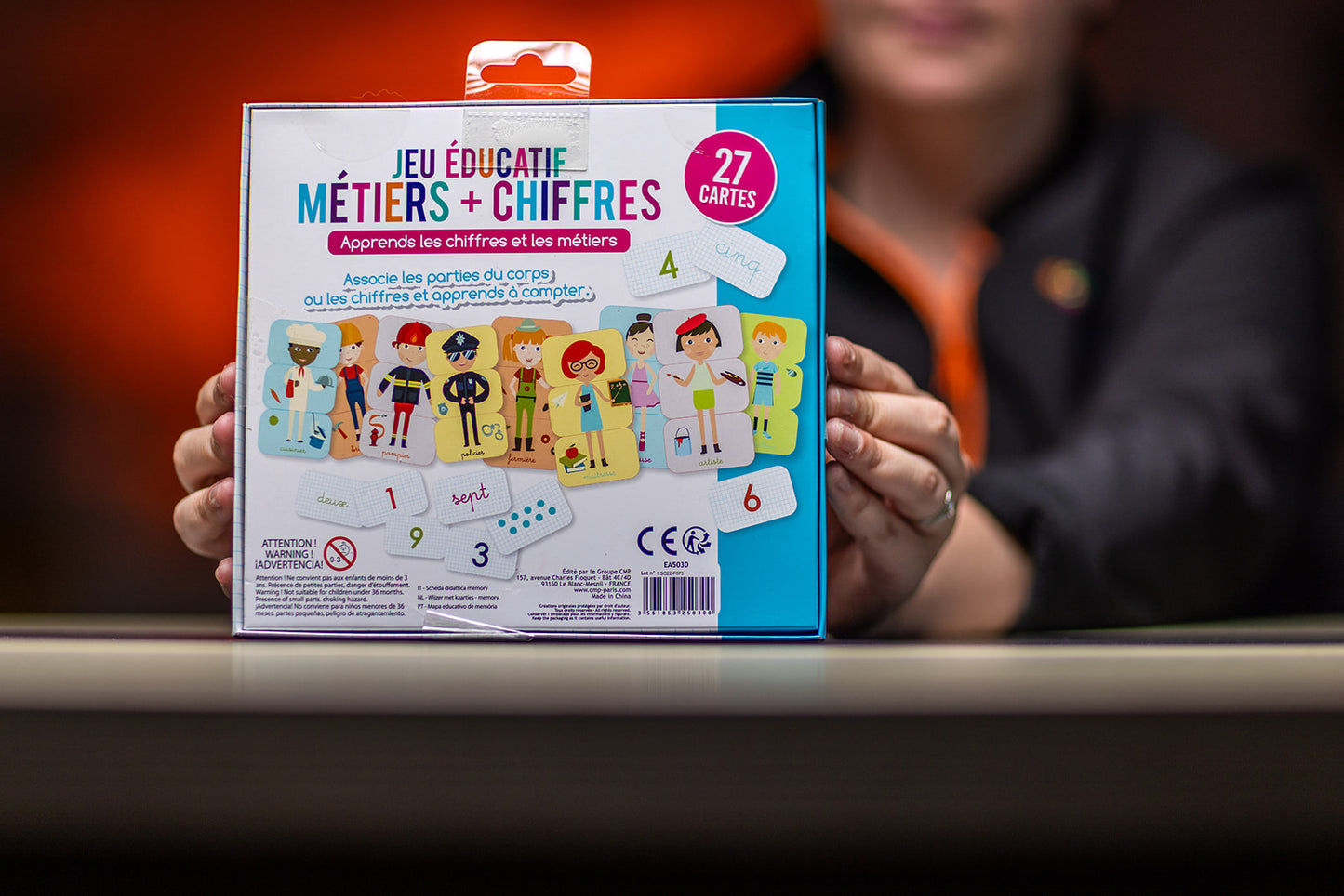 Jeu "métiers et chiffres"