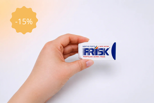 Pastilles Frisk sans sucres goût menthe forte