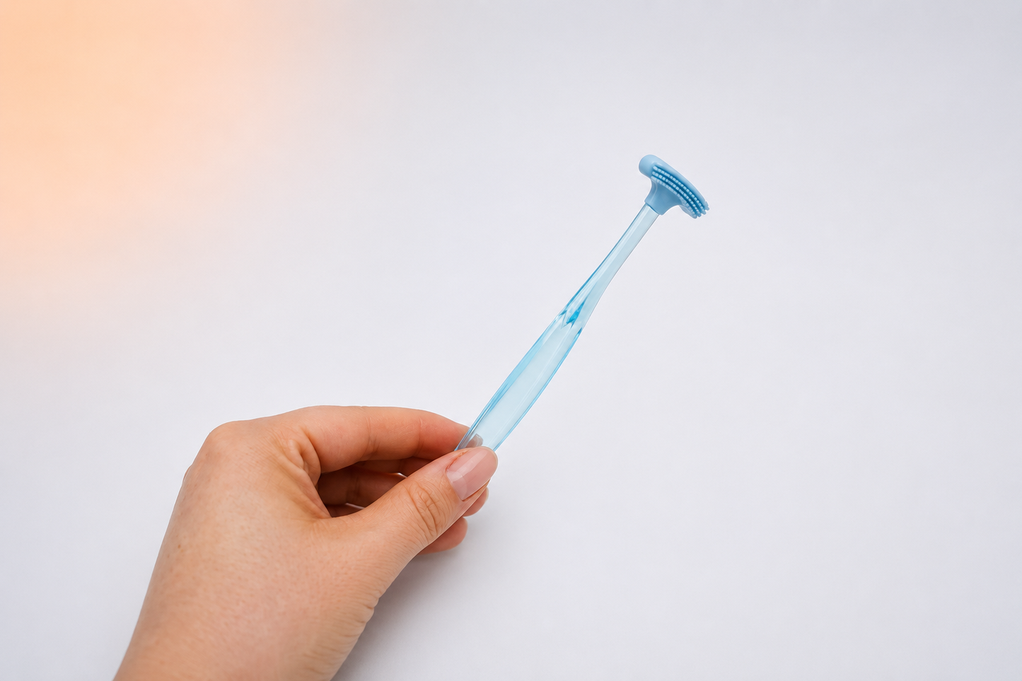 Gratte langue en silicone
