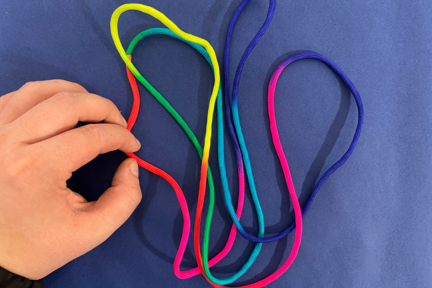 Corde à doigts ( jeu de ficelle)