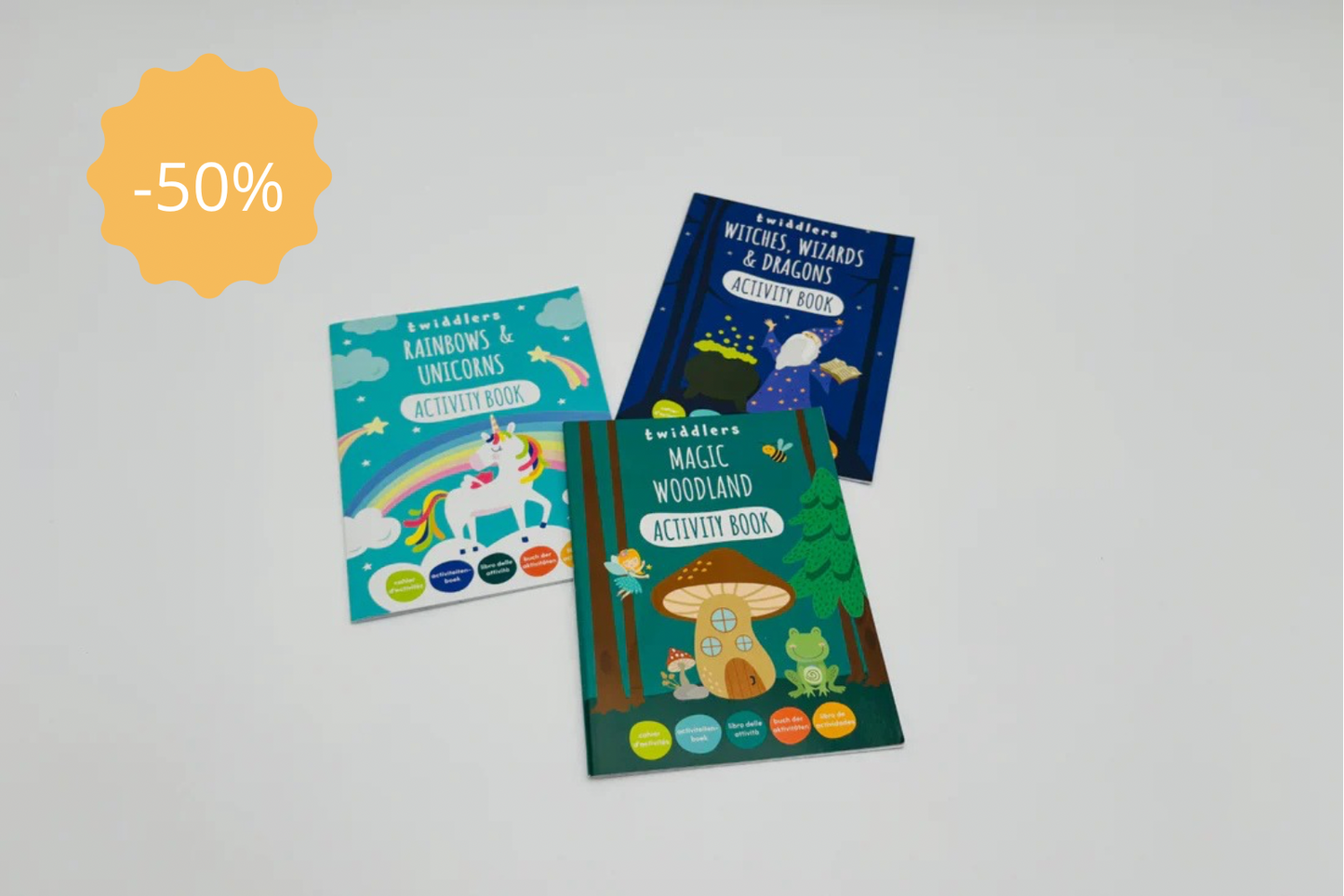 Mini-livres d'activités (lot de 3)