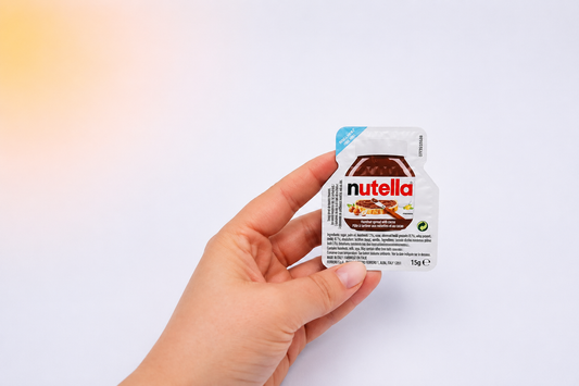 Mini portion de pâte à tartiner (Nutella)