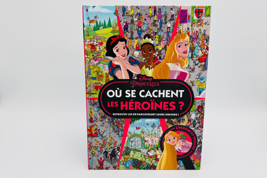 Où se cachent… ? – Livres "Cherche et trouve" Disney & Pixar