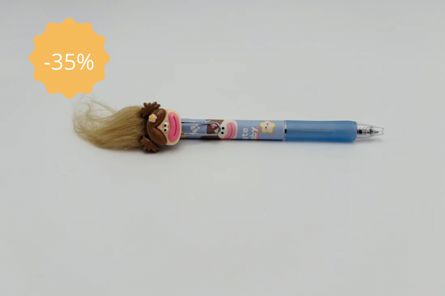 Stylo bille cheveux